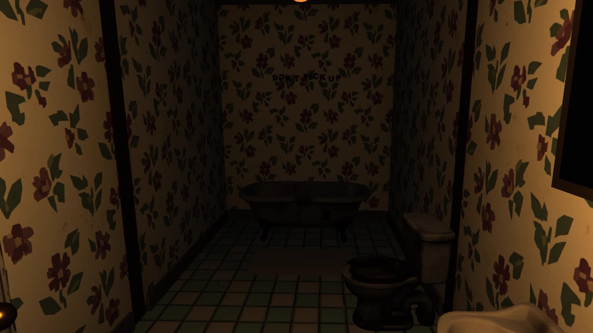 The bathroom