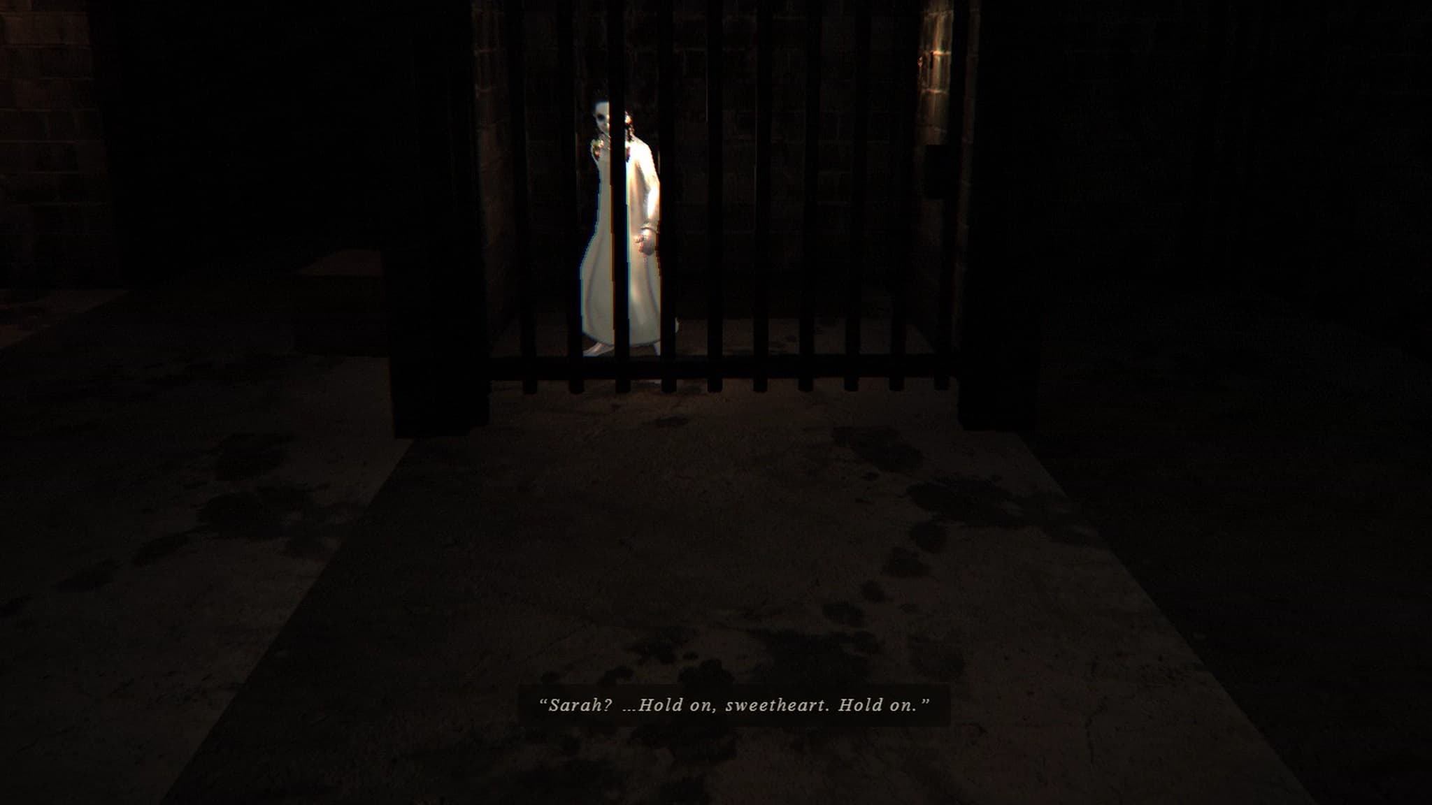 Behind the gate